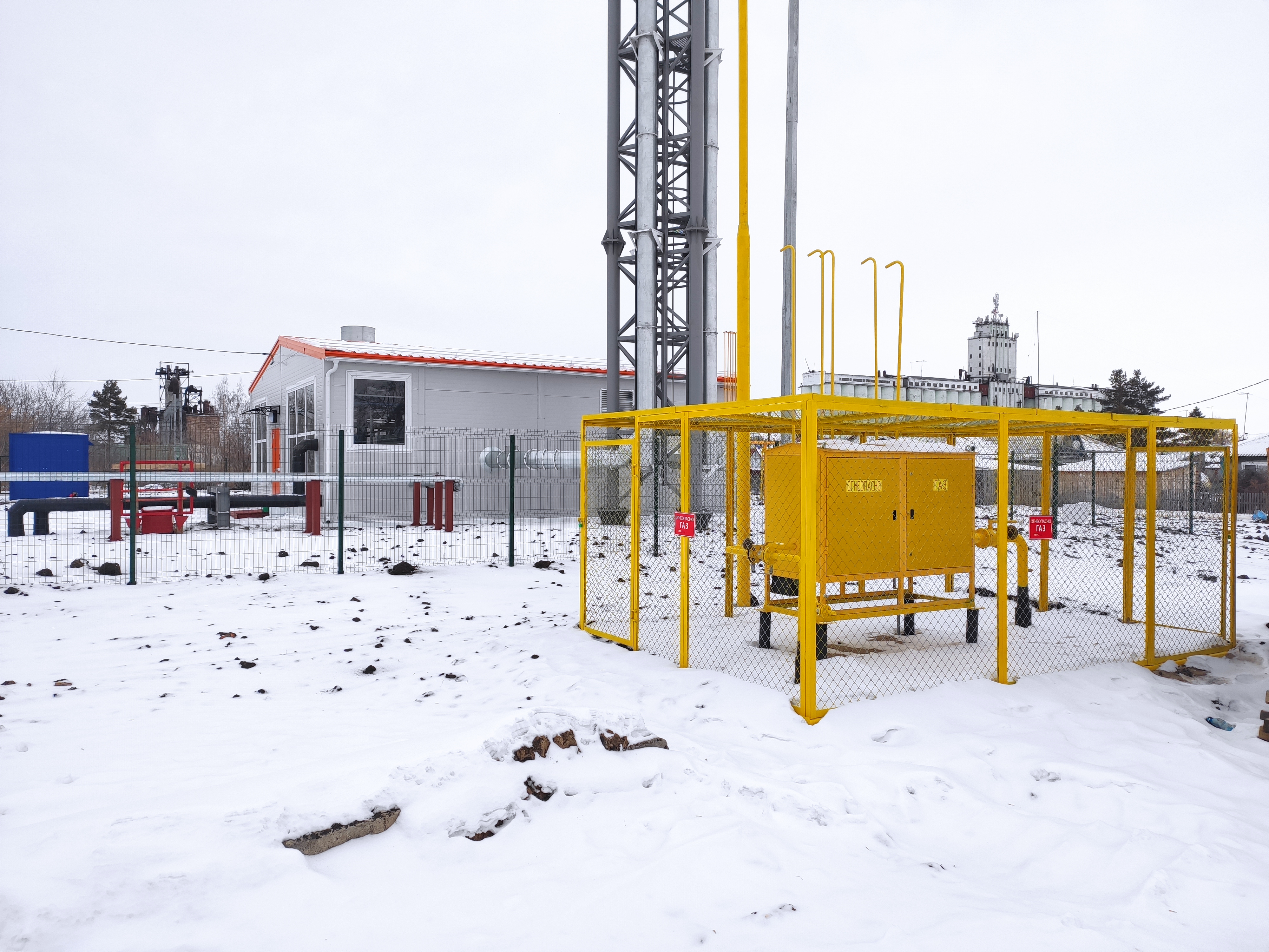 В городе Калачинске Омской области подключили к природному газу новую котельную